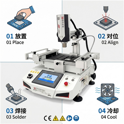 گرم ہوا سولڈرنگ اسٹیشن